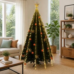 Decorate Your Tree with 500 LED Net Lights This Christmas