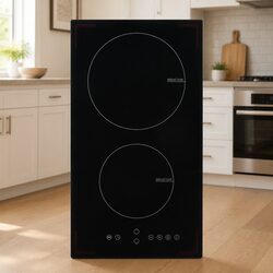 Your Friendly Induction Hob with 2 Burners and Touch Control