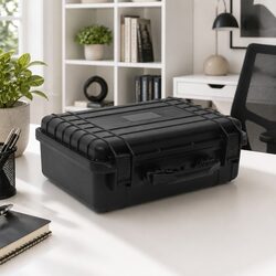 Portable Flight Case Black Camera Equipment Storage Hard Travel Protection