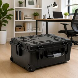 Friendly Wheeled Flight Case 58x45x27 cm—Your Travel Companion