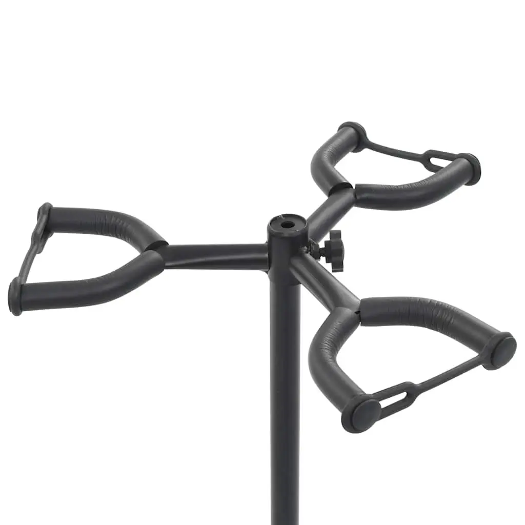 Guitar Stand Tripod Black Steel Foam Neck Support Display Storage Adjustable
