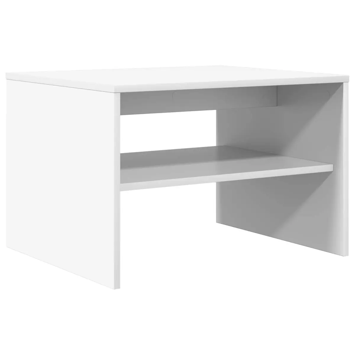 White Coffee Table with Smart Storage Solutions
