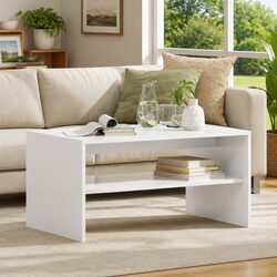 Your New Favorite White Coffee Table with Storage