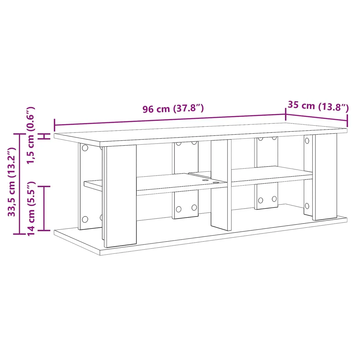 TV Stand for Style and Storage