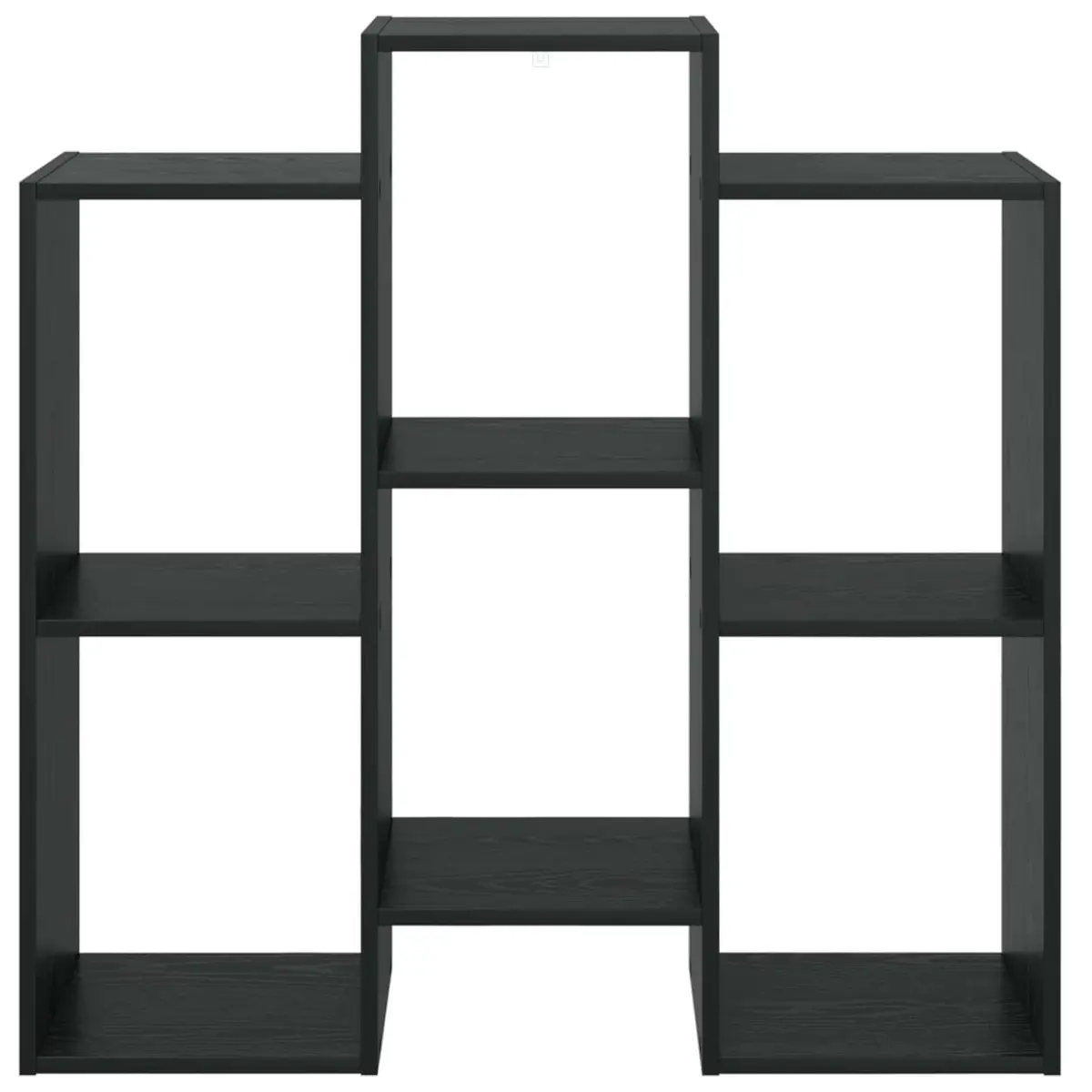 Sideboard Black Oak Modern Storage Cabinet 90 x 30 x 90 cm