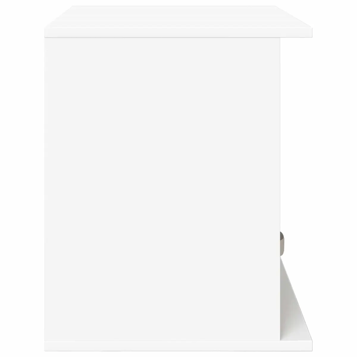 TV Stand with Drawer White Modern Lowboard Storage Unit Living Room Furniture