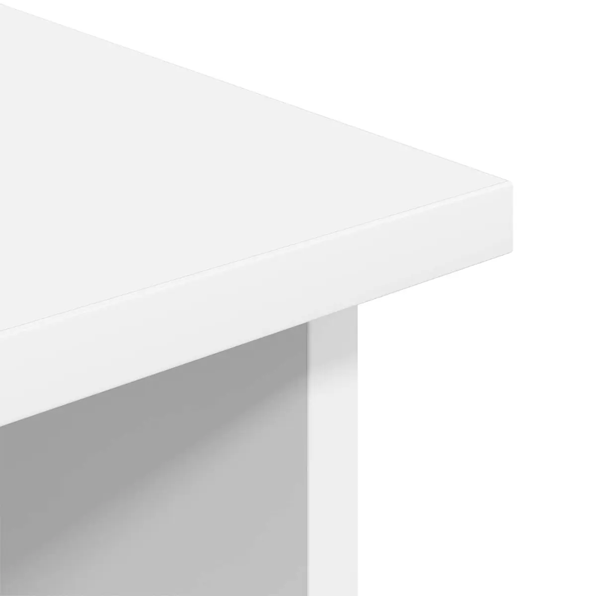 TV Stand with Drawer White Modern Lowboard Storage Unit Living Room Furniture