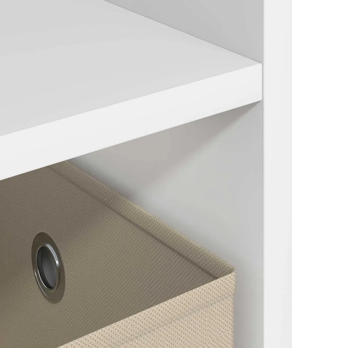 TV Stand with Drawer White Modern Lowboard Storage Unit Living Room Furniture