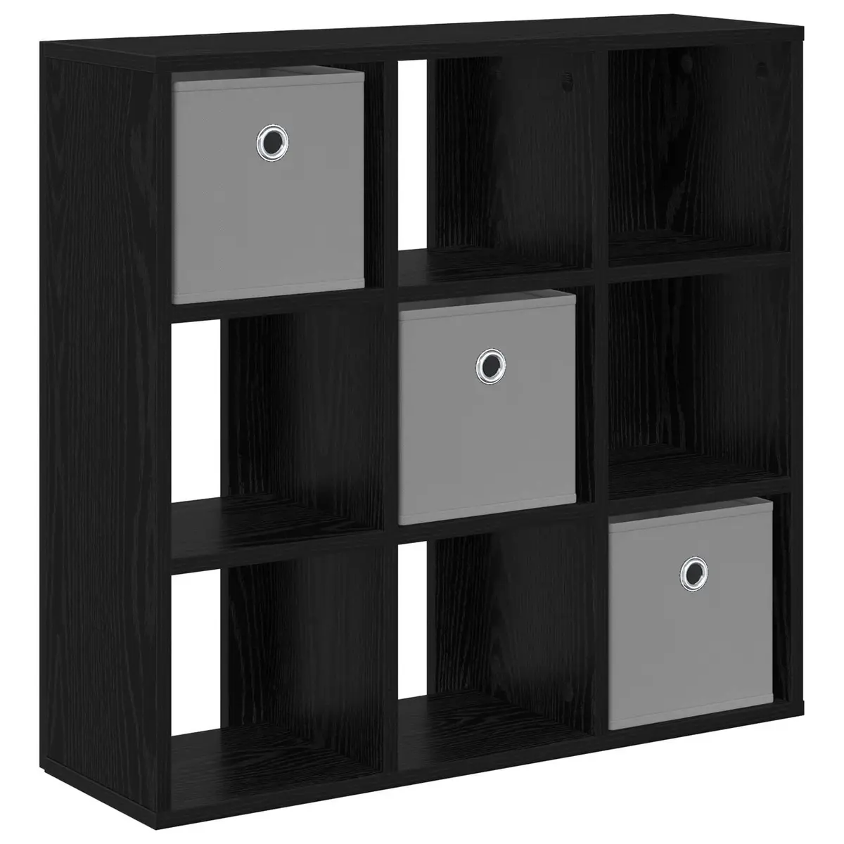 Sideboard with Drawer Black Oak Modern Buffet Cabinet Storage Furniture Living
