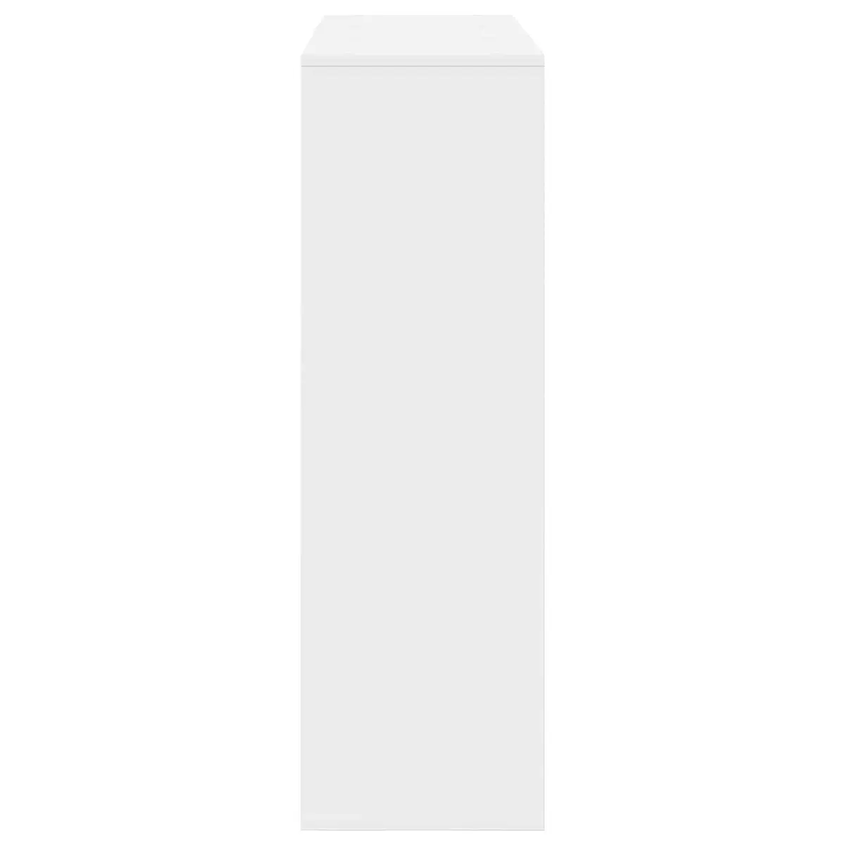 Sideboard White Modern Storage Cabinet 102x31x99.5 cm