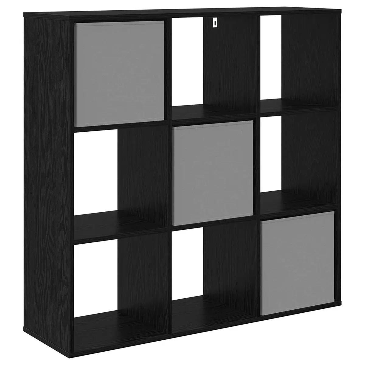 Sideboard Storage Cabinet Black Oak 102 x 31 x 99.5 cm