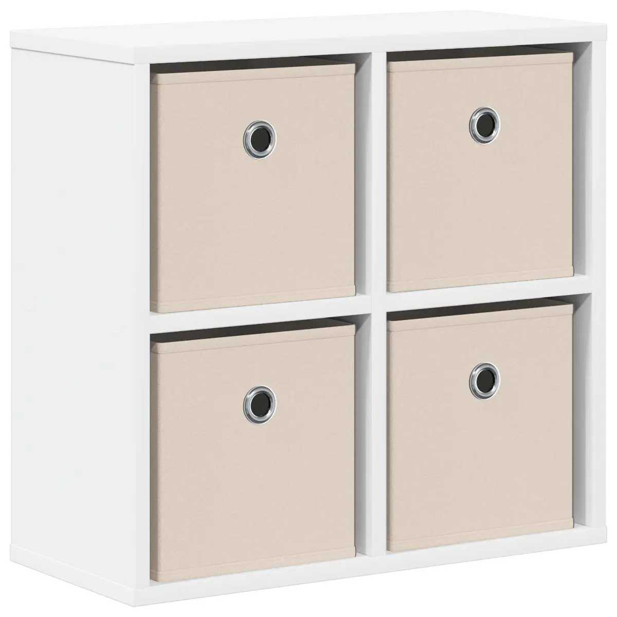 White Sideboard with Drawer Modern Storage Cabinet Living Room Furniture