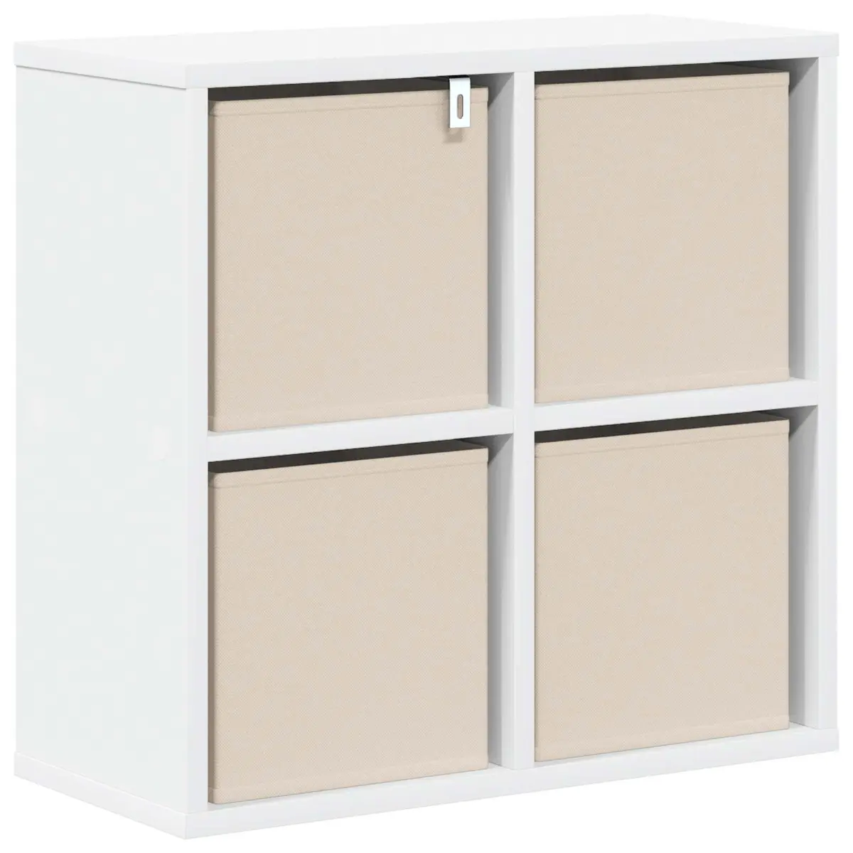 White Sideboard with Drawer Modern Storage Cabinet Living Room Furniture