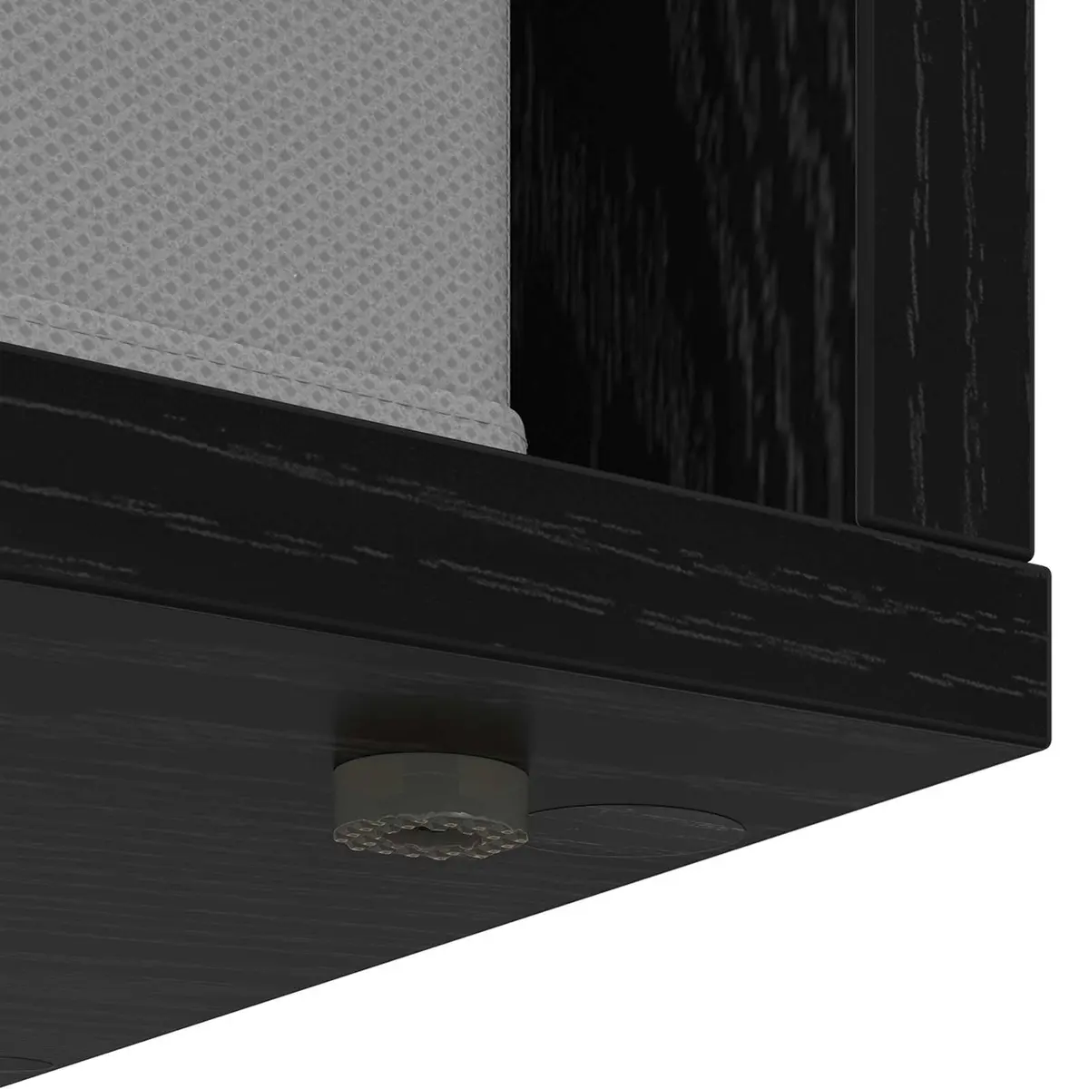 Sideboard with Drawer Black Oak Storage Cabinet Living Room Furniture