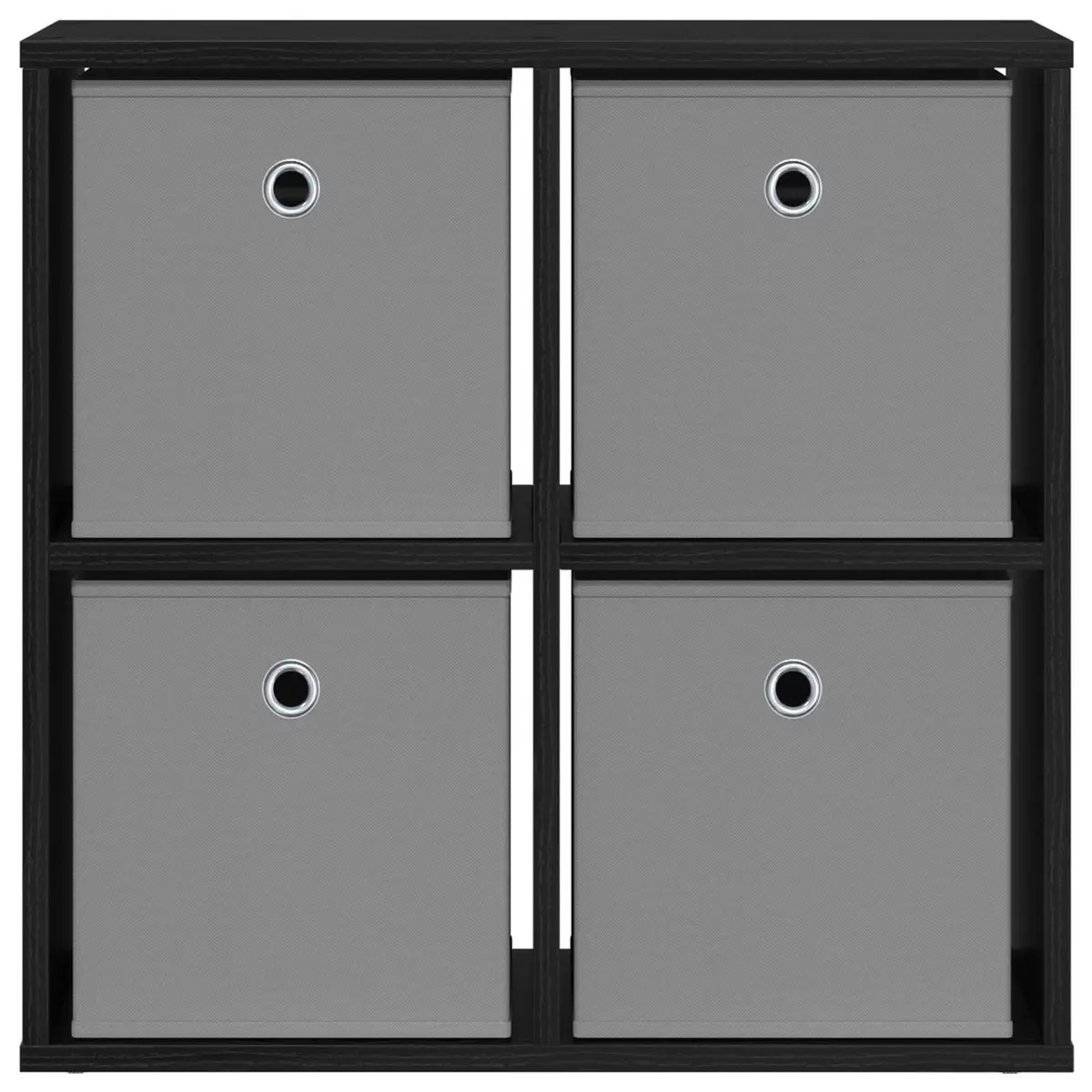 Sideboard with Drawer Black Oak Storage Cabinet Living Room Furniture