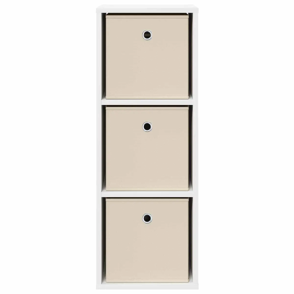 Sideboard White Modern Storage Cabinet with Drawer Shelves Living Room Buffet