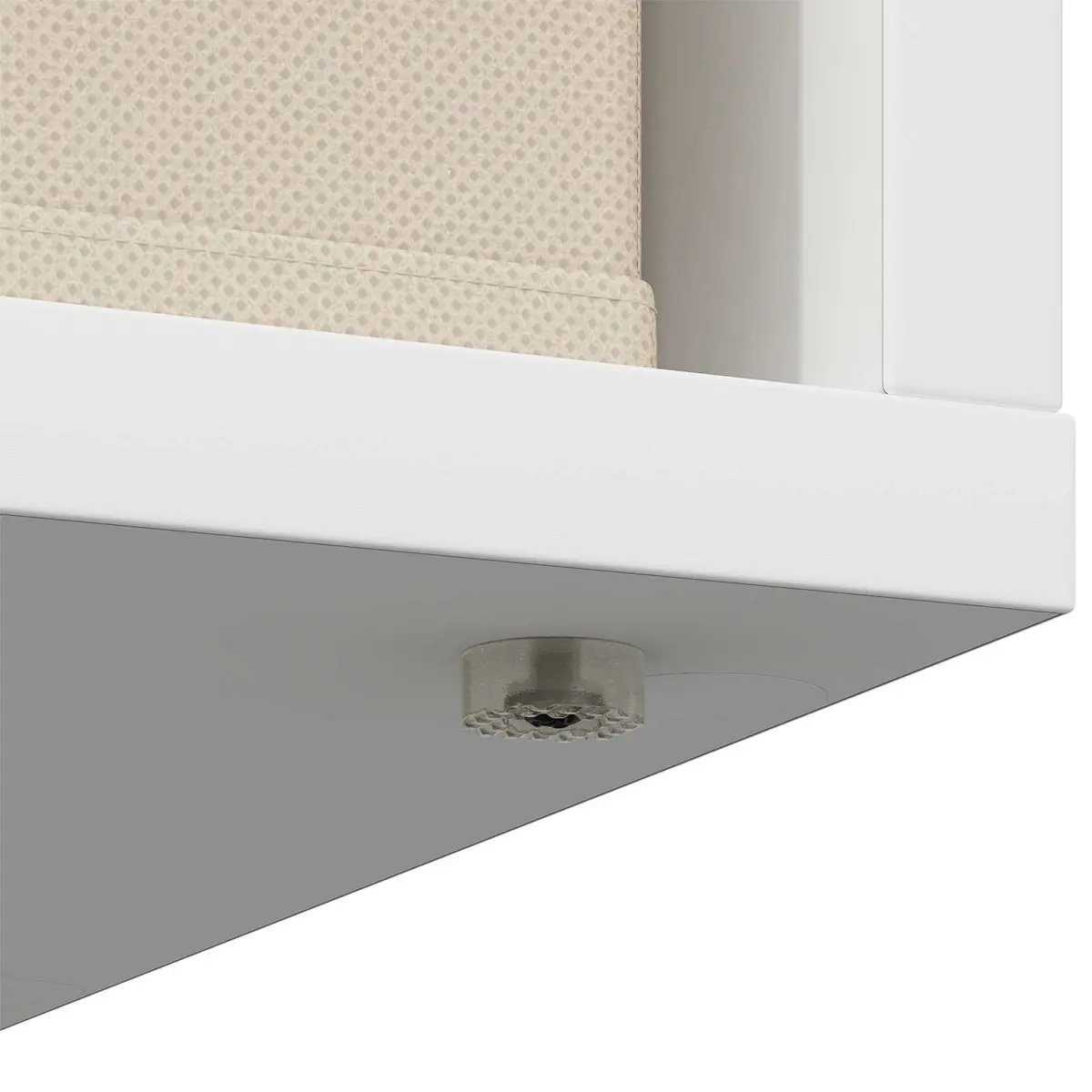Sideboard White Modern Storage Cabinet with Drawer Shelves Living Room Buffet