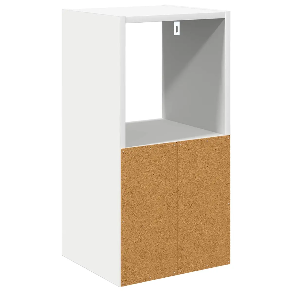 Bedside Table White 2 pcs 30.5 x 27 x 59.5 cm with Drawers Recessed Handles