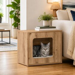 Your Cat's Retreat: Modern Cat House for Comfort
