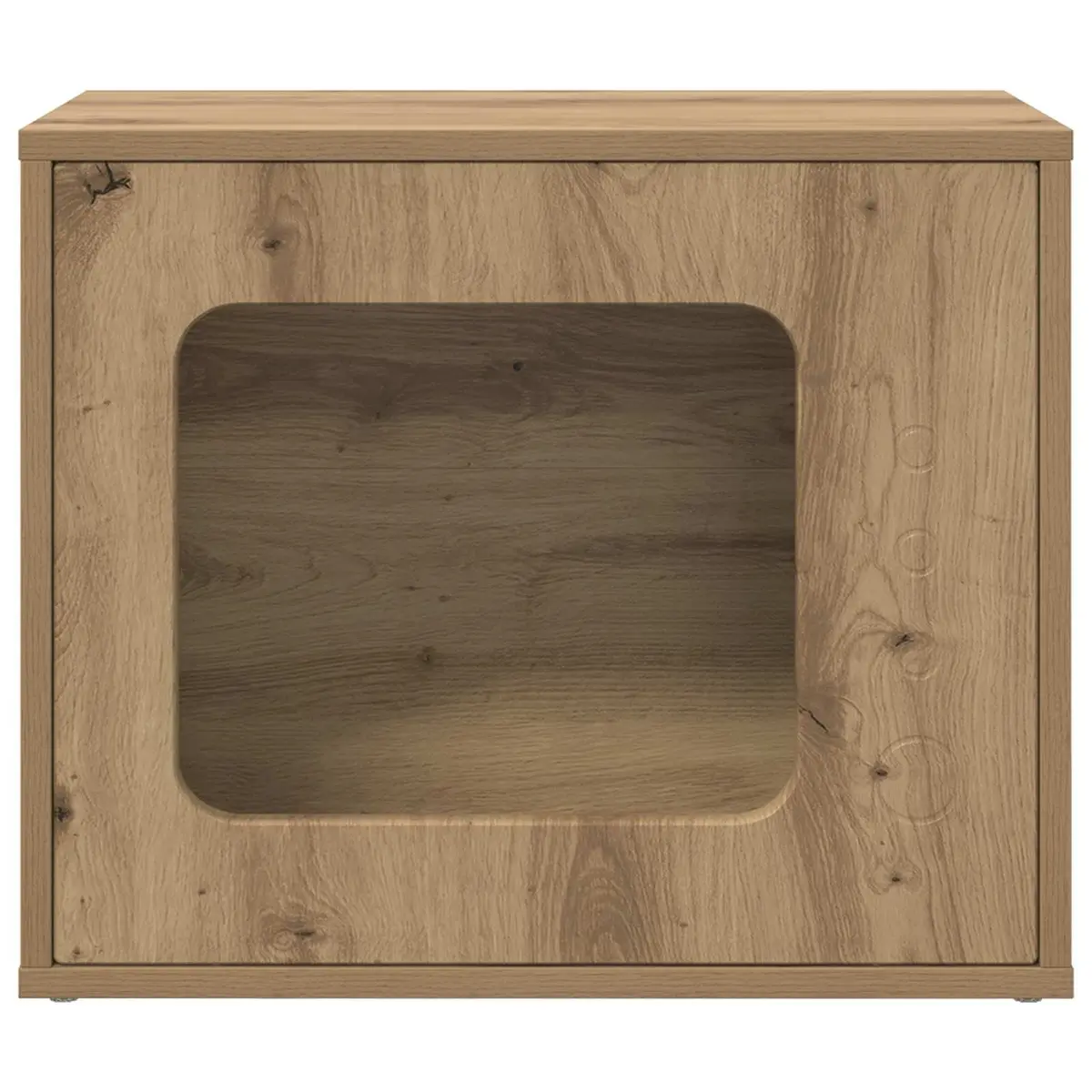 Cat House Indoor Cat Den Rectangular Pet Furniture Cozy Retreat 51 x 30 x 42.5
