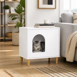 Cat House for Indoor Spaces - Easy Assembly & Maintenance