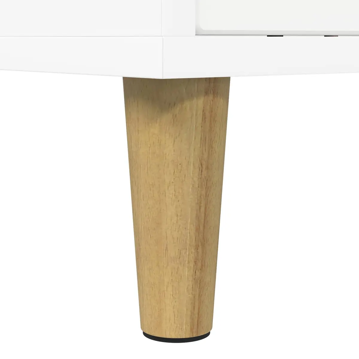 Modern Cat House White 51 x 30 x 52 cm Indoor Kitten Shelter Furniture Hideaway