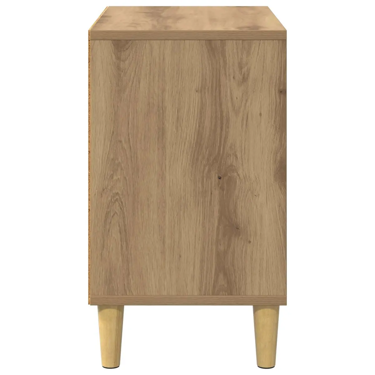 Cat House Modern Indoor Pet Furniture Brown Engineered Wood 51 x 30 x 52 cm