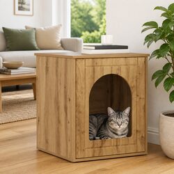 Your Cat Will Love This Modern Indoor Cat House