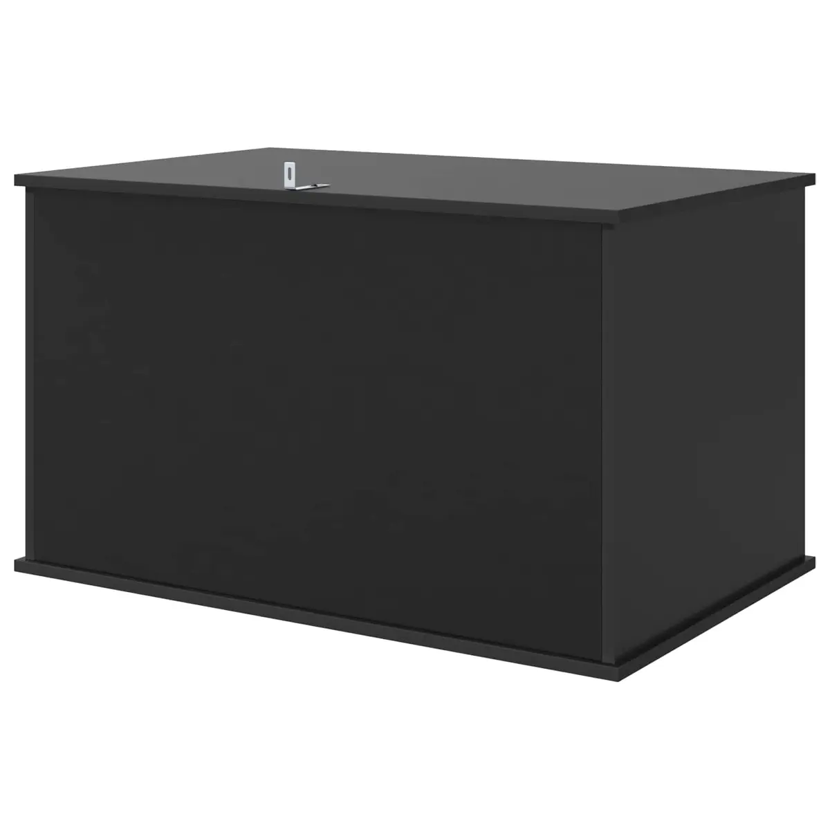 Cat House Modern Rectangular Black Engineered Wood Indoor Furniture