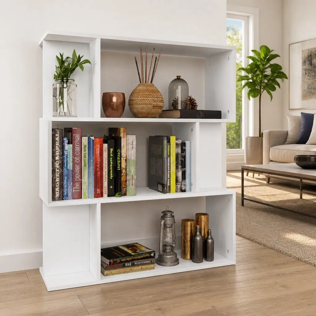 Book Cabinet Room Divider 80x24x96cm