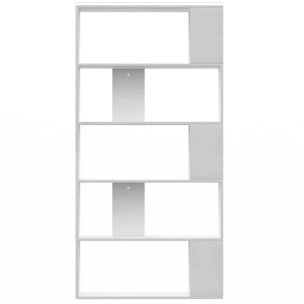 Book Cabinet Room Divider White 80x24x159 cm Shelving Unit Storage