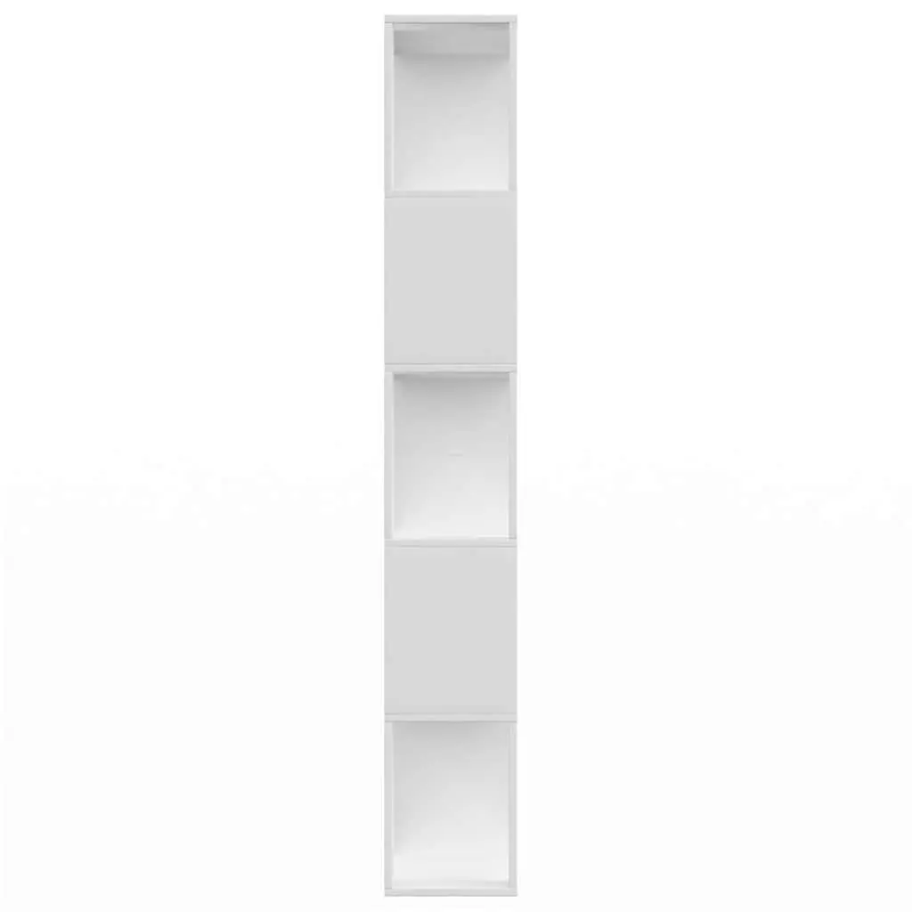 Book Cabinet Room Divider White 80x24x159 cm Shelving Unit Storage