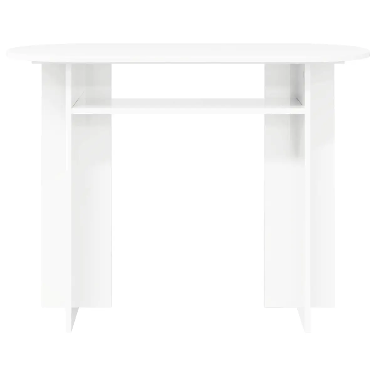 Console Table White Modern Accent 100cm