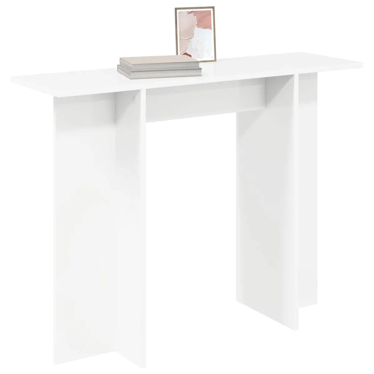 Console Table Modern White 100x30x75cm