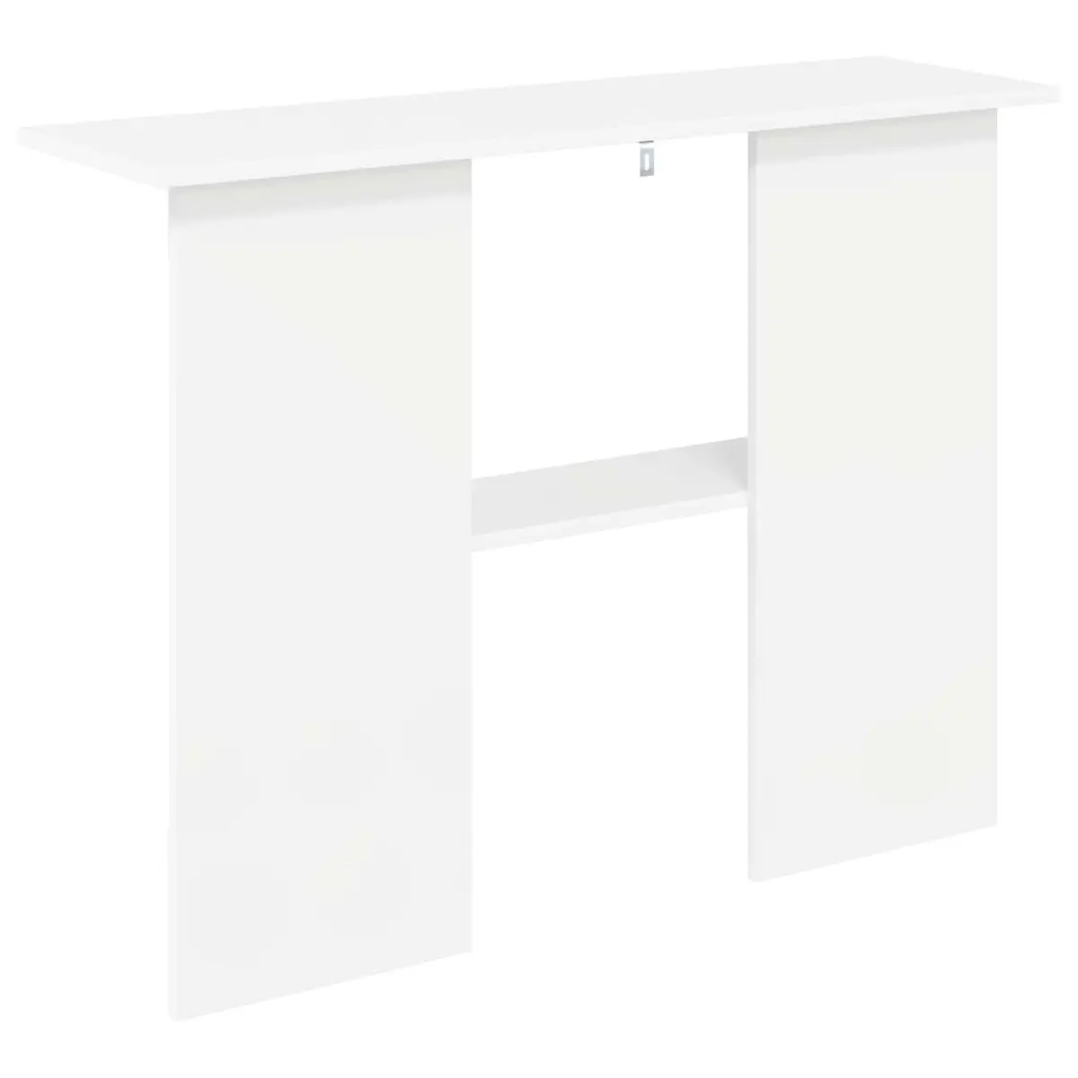 Console Table White Engineered Wood 100x30x75cm