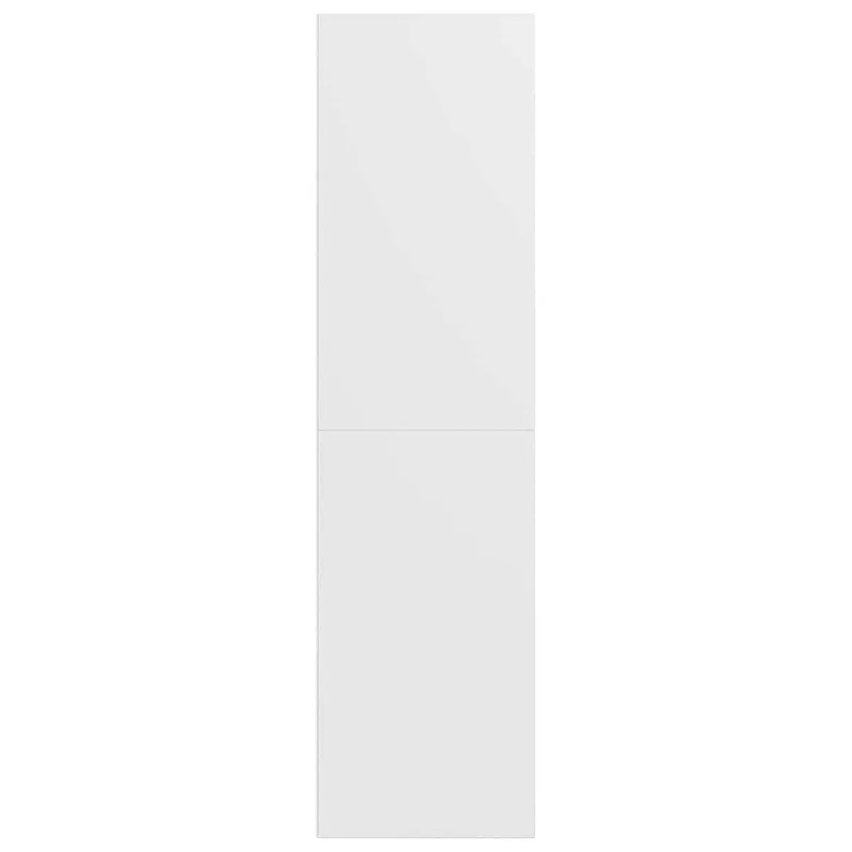 Book Cabinet TV Cabinet White Engineered Wood 36x30x143 cm Storage Shelf Unit