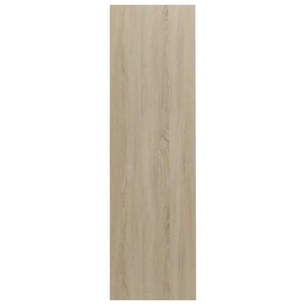 Book Cabinet 8 Compartment Shelving Unit Sonoma Oak 97.5W x 29.5D x 100H cm