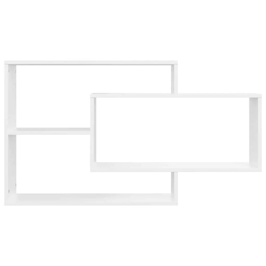 White Wall Shelves for Home Organization