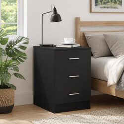 Your Friendly Black 3 Drawer Nightstand for Every Need