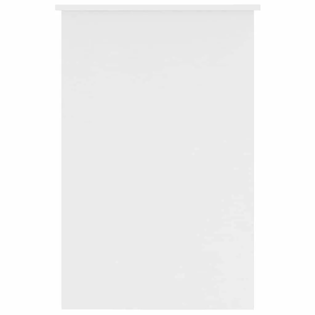 White Office Desk with Integrated Drawer 100 x 50 x 76 cm