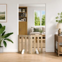 Friendly Indoor Dog Playpen - 2 Panels Included