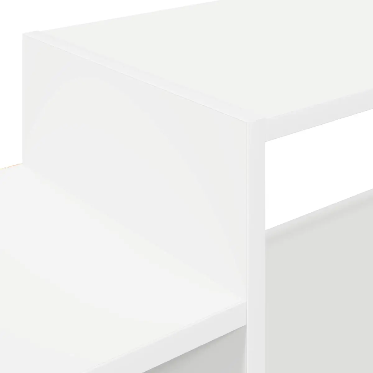 Wall-Mounted TV Cabinet White 150cm Storage Unit for Living Room
