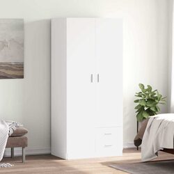 Your New White Wardrobe with Storage Solutions 80x52x180 cm