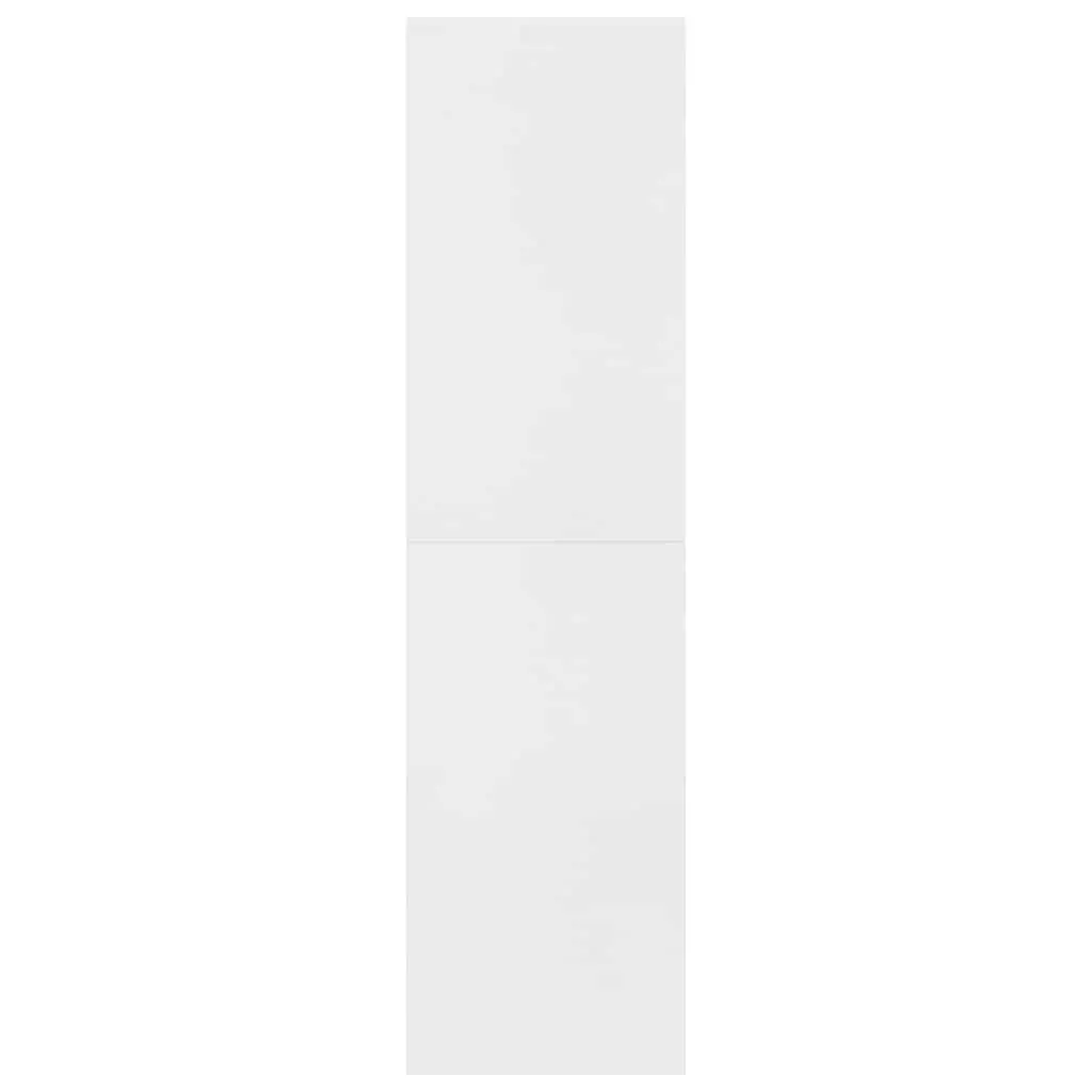 Book Cabinet Room Divider White 155x24x160 cm Open Shelf Storage Unit