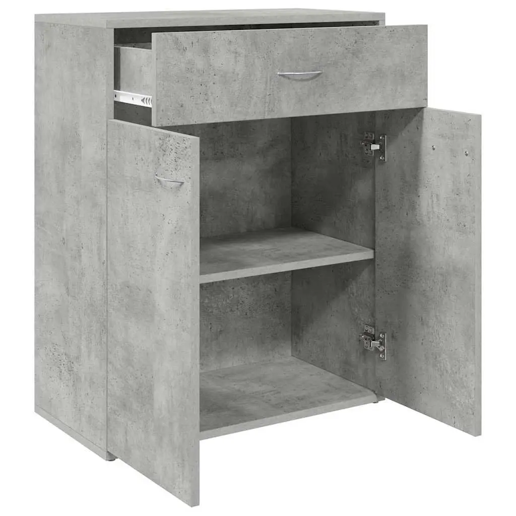 Grey Sideboard for Storage and Display