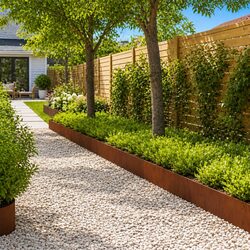 Friendly Steel Lawn Edging - 10 Easy-Install Pieces for You