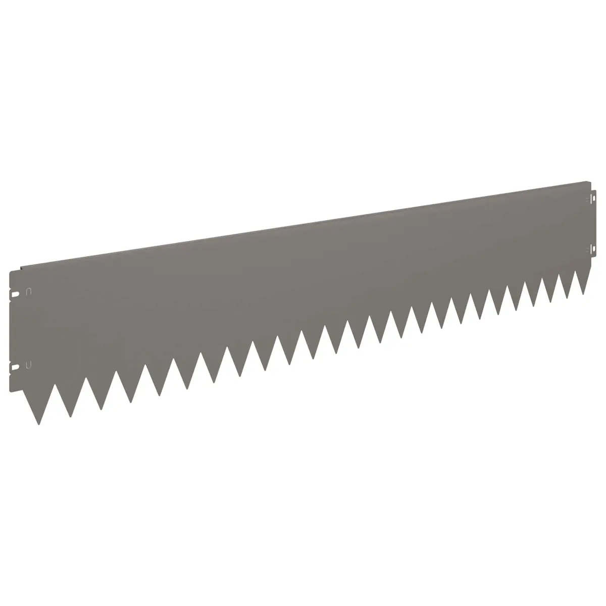 Garden Lawn Edge Border Steel Landscape Edging 103x20cm Bent Top 20 Piece