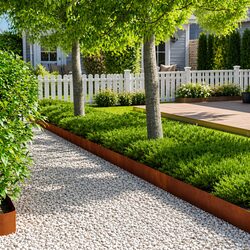Friendly Garden Edging Set – 10 Steel Pieces for Your Home