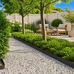 Garden Lawn Edging 20 Pieces 100 x 15 cm Steel Flexible Border Landscaping