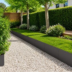 Friendly Steel Lawn Edging - 10 pcs, 100 x 30 cm